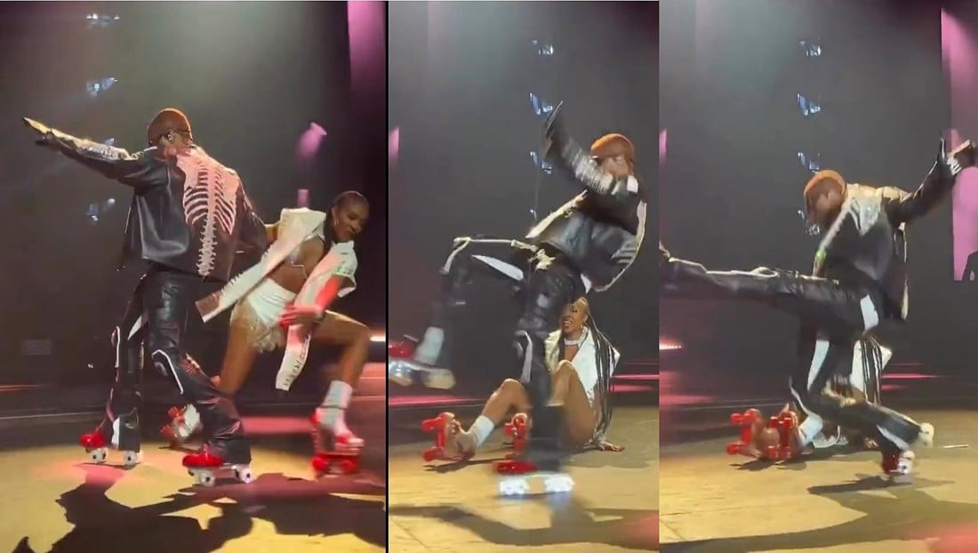 report:-usher-fires-dancer-who-tripped-him-during-las-vegas-show
